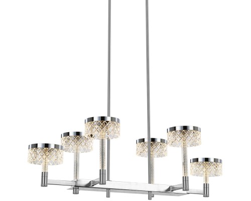 Подвесная люстра Diamond cut MD21020075-6B chrome DeLight Collection Подвесная люстра Diamond cut MD21020075-6B chrome DeLight Collection