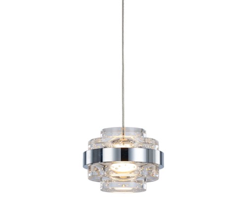 Подвесной светильник Indiana MD22030002-1A chrome/clear DeLight Collection Подвесной светильник Indiana MD22030002-1A chrome/clear DeLight Collection