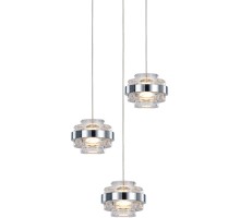 Подвесной светильник Indiana MD22030002-3A chrome/clear DeLight Collection