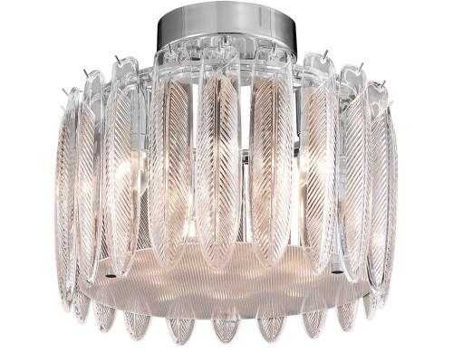 Потолочная люстра Piuma MX22027002-D45 chrome DeLight Collection Потолочная люстра Piuma MX22027002-D45 chrome DeLight Collection