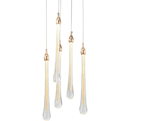 Подвесной светильник Teardrop OM801670-5-G DeLight Collection Подвесной светильник Teardrop OM801670-5-G DeLight Collection