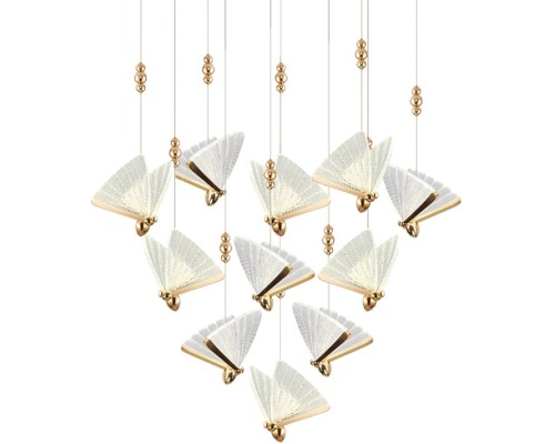 Подвесной светильник Butterfly OM8201008-11 rose gold DeLight Collection Подвесной светильник Butterfly OM8201008-11 rose gold DeLight Collection