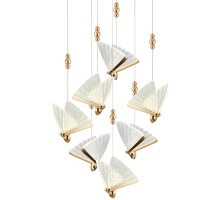 Подвесной светильник Butterfly OM8201008-7 rose gold DeLight Collection