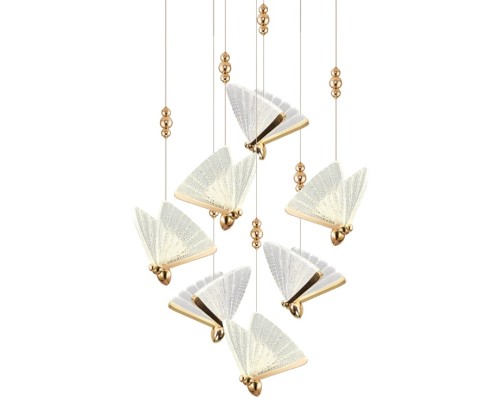 Подвесной светильник Butterfly OM8201008-7 rose gold DeLight Collection Подвесной светильник Butterfly OM8201008-7 rose gold DeLight Collection