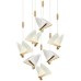 Подвесной светильник Butterfly OM8201008-7 rose gold DeLight Collection