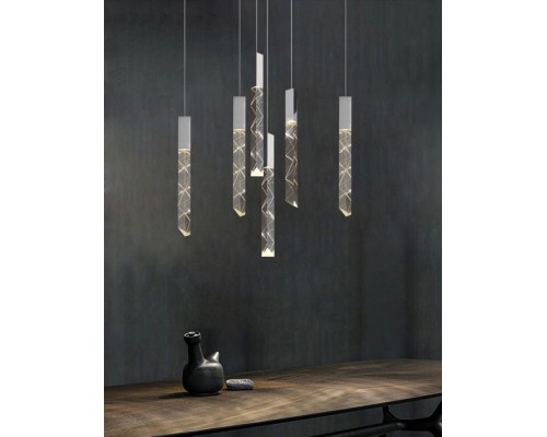 Подвесной светильник Trinity OM8201013-3 chrome DeLight Collection Подвесной светильник Trinity OM8201013-3 chrome DeLight Collection