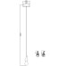 Подвесной светильник Seed OMG07287-1 C2 gold DeLight Collection