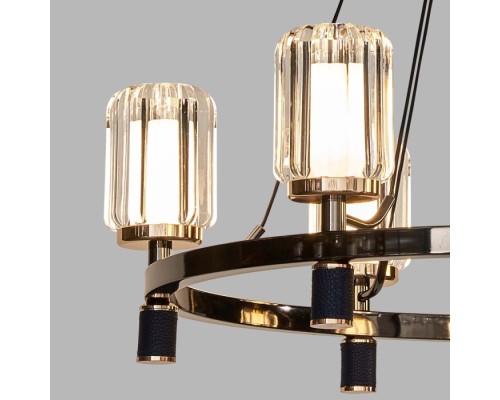 Подвесная люстра P0738 P0738-6A gold/pearl black DeLight Collection Подвесная люстра P0738 P0738-6A gold/pearl black DeLight Collection