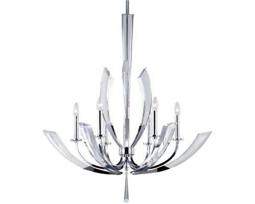 Подвесная люстра Ice Kingdom P68028L-6 chrome DeLight Collection Подвесная люстра Ice Kingdom P68028L-6 chrome DeLight Collection
