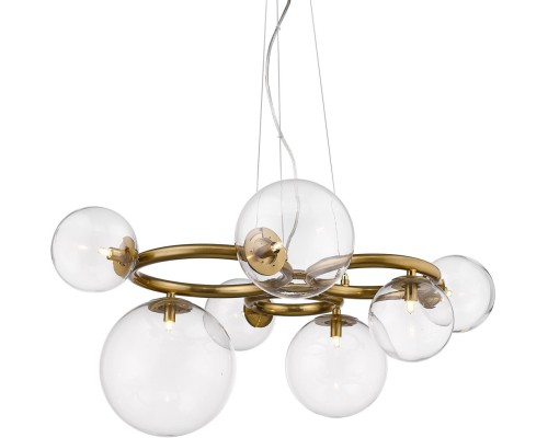 Подвесная люстра Puppet P68092-7 brass DeLight Collection Подвесная люстра Puppet P68092-7 brass DeLight Collection