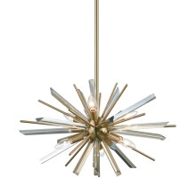 Потолочная люстра P68112 P68112-6AB antique brass DeLight Collection