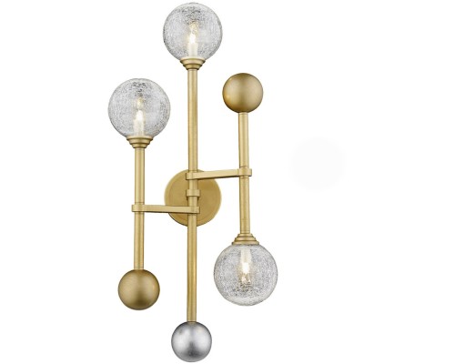 Бра Fluxus W68084-3 gold DeLight Collection Бра Fluxus W68084-3 gold DeLight Collection