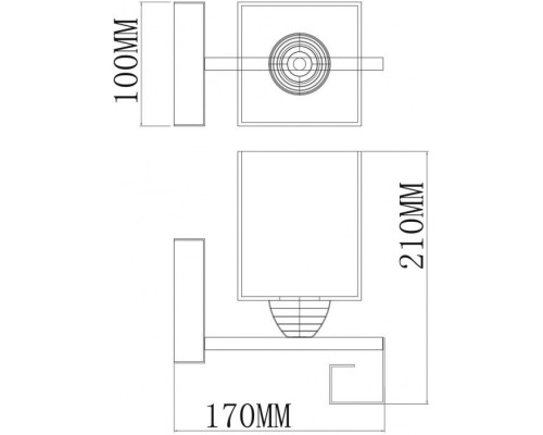 Бра Тетро 673024101 DeMarkt