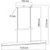 Подвесной светильник Ральф 675013603 DeMarkt