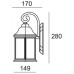 Настенный светильник уличный Saiph 341244 Deko-Light