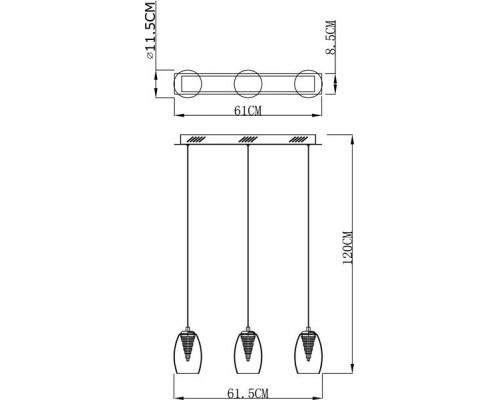 Подвесной светильник Electra 342117 Deko-Light Подвесной светильник Electra 342117 Deko-Light
