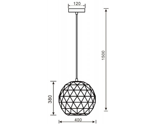 Подвесной светильник Asterope round 342130 Deko-Light Подвесной светильник Asterope round 342130 Deko-Light
