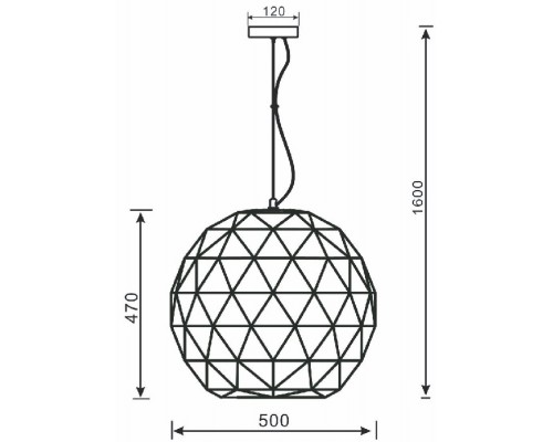 Подвесной светильник Asterope round 342131 Deko-Light Подвесной светильник Asterope round 342131 Deko-Light