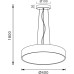 Подвесной светильник Menkar 342203 Deko-Light