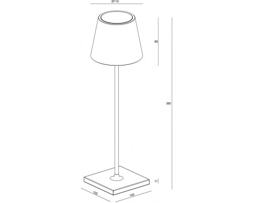 Интерьерная настольная лампа Sheratan 346011 Deko-Light Интерьерная настольная лампа Sheratan 346011 Deko-Light