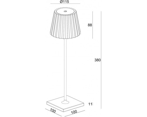 Интерьерная настольная лампа Sheratan 346014 Deko-Light Интерьерная настольная лампа Sheratan 346014 Deko-Light