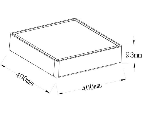 Потолочный светильник Quadrata 348007 Deko-Light Потолочный светильник Quadrata 348007 Deko-Light
