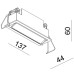 Точечный светильник Ceti 5 563006 Deko-Light