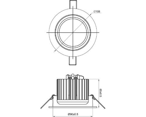 Точечный светильник COB 565194 Deko-Light Точечный светильник COB 565194 Deko-Light
