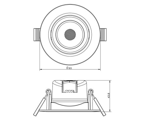 Точечный светильник SMD 565337 Deko-Light Точечный светильник SMD 565337 Deko-Light