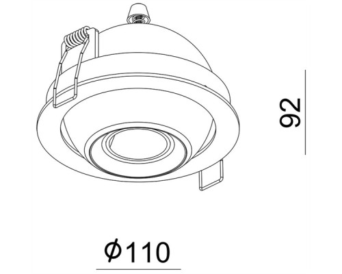 Точечный светильник Bellatrix 565340 Deko-Light Точечный светильник Bellatrix 565340 Deko-Light