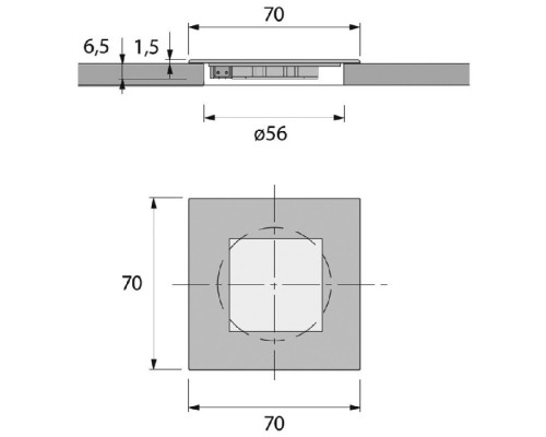 Точечный светильник Quadro Point 686940 Deko-Light Точечный светильник Quadro Point 686940 Deko-Light