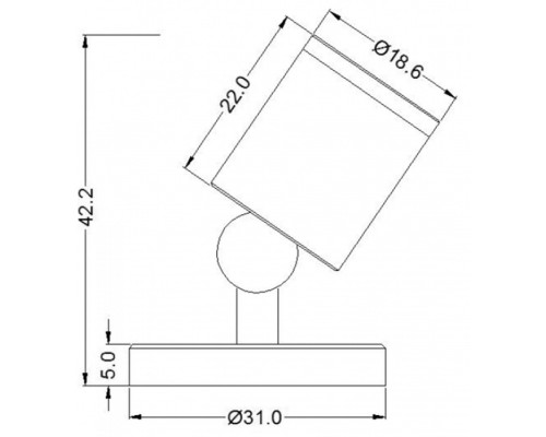 Точечный светильник Herculis 688027 Deko-Light Точечный светильник Herculis 688027 Deko-Light