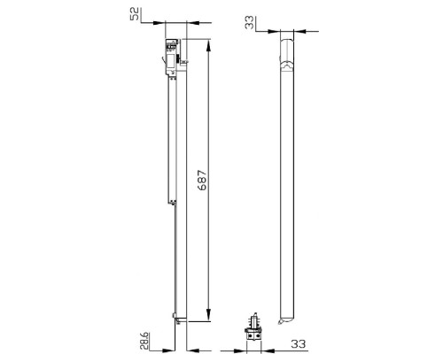 Трековый светильник Linear 707015 Deko-Light Трековый светильник Linear 707015 Deko-Light