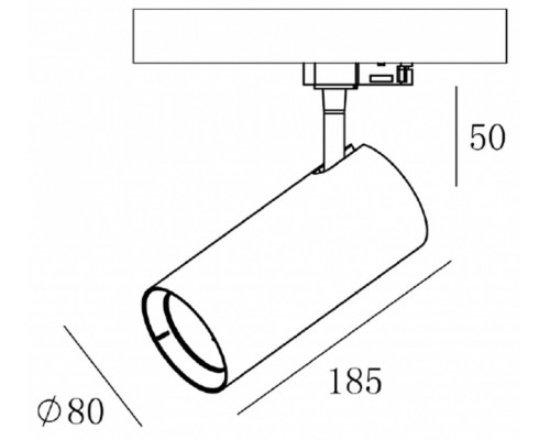 Трековый светильник Horus 707105 Deko-Light Трековый светильник Horus 707105 Deko-Light