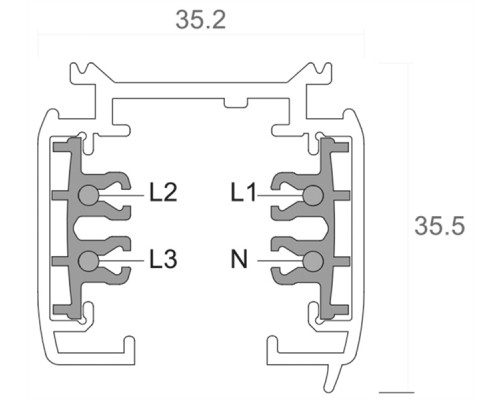 Шинопровод D Line 710006 Deko-Light