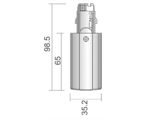 Соединитель D Line 710010 Deko-Light Соединитель D Line 710010 Deko-Light