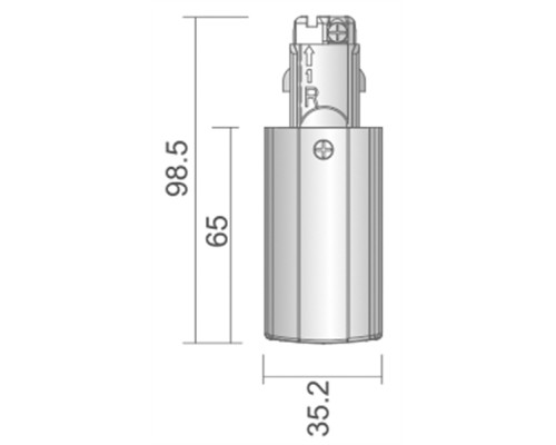Соединитель D Line 710014 Deko-Light Соединитель D Line 710014 Deko-Light