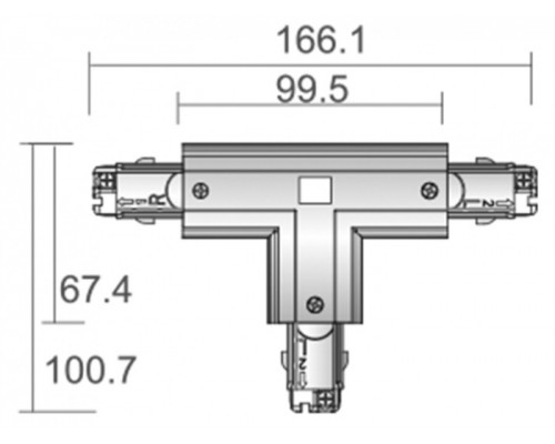 Соединитель D Line 710032 Deko-Light Соединитель D Line 710032 Deko-Light