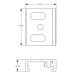 Кронштейн Line Ceiling 710064 Deko-Light