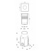 Встраиваемый светильник уличный Square COB 730468 Deko-Light