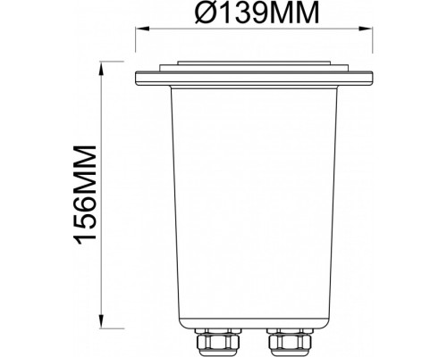 Встраиваемый светильник уличный Pavo 730478 Deko-Light