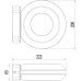 Настенный светильник уличный Muscae 731081 Deko-Light