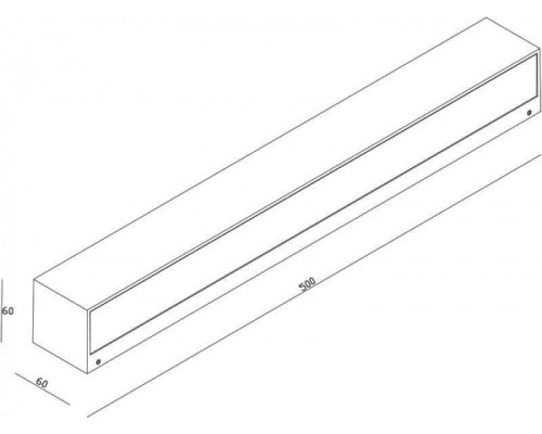 Настенный светильник уличный Linear 731129 Deko-Light Настенный светильник уличный Linear 731129 Deko-Light