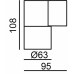 Настенный светильник уличный Achernar 731130 Deko-Light