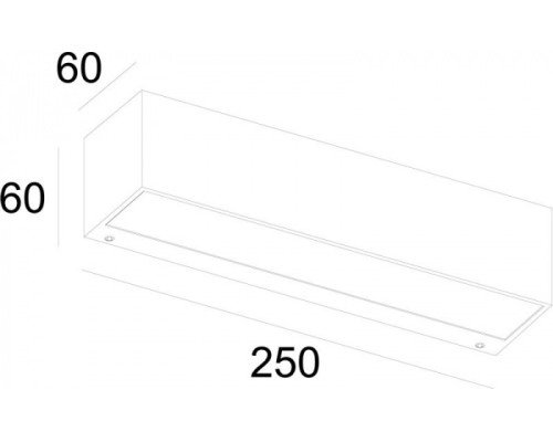 Настенный светильник уличный Linear 731135 Deko-Light Настенный светильник уличный Linear 731135 Deko-Light