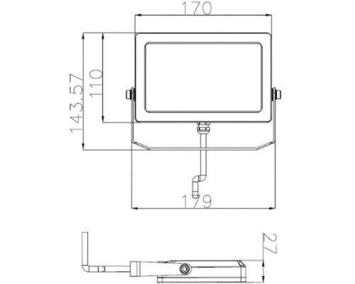 Прожектор уличный Flood Sana 732147 Deko-Light Прожектор уличный Flood Sana 732147 Deko-Light