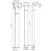 Наземный светильник Robi flex 733007 Deko-Light