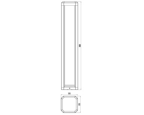 Наземный светильник Rukbat 733048 Deko-Light Наземный светильник Rukbat 733048 Deko-Light