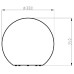 Наземный светильник Ball light 836930 Deko-Light