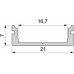 Профиль для светодиодной ленты AU-01-15 970060 Deko-Light